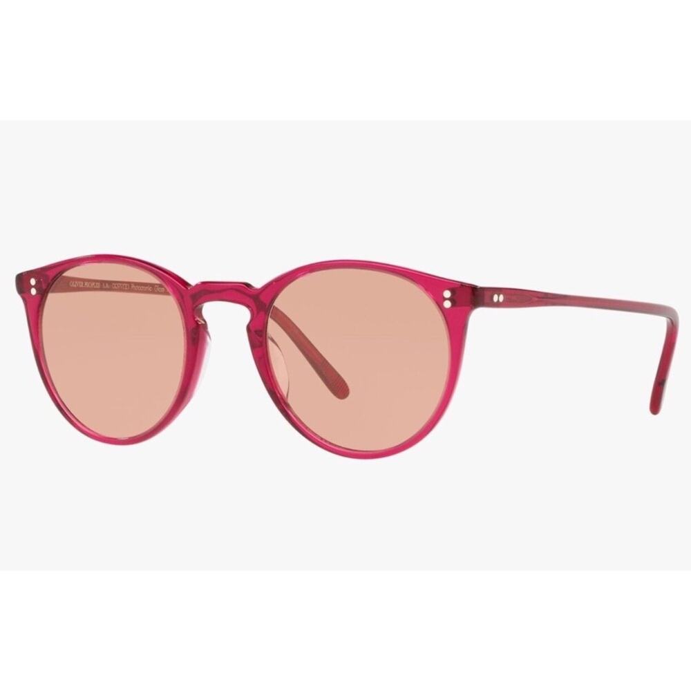 Oliver Peoples Round Sunglasses O’Malley Pink New‎